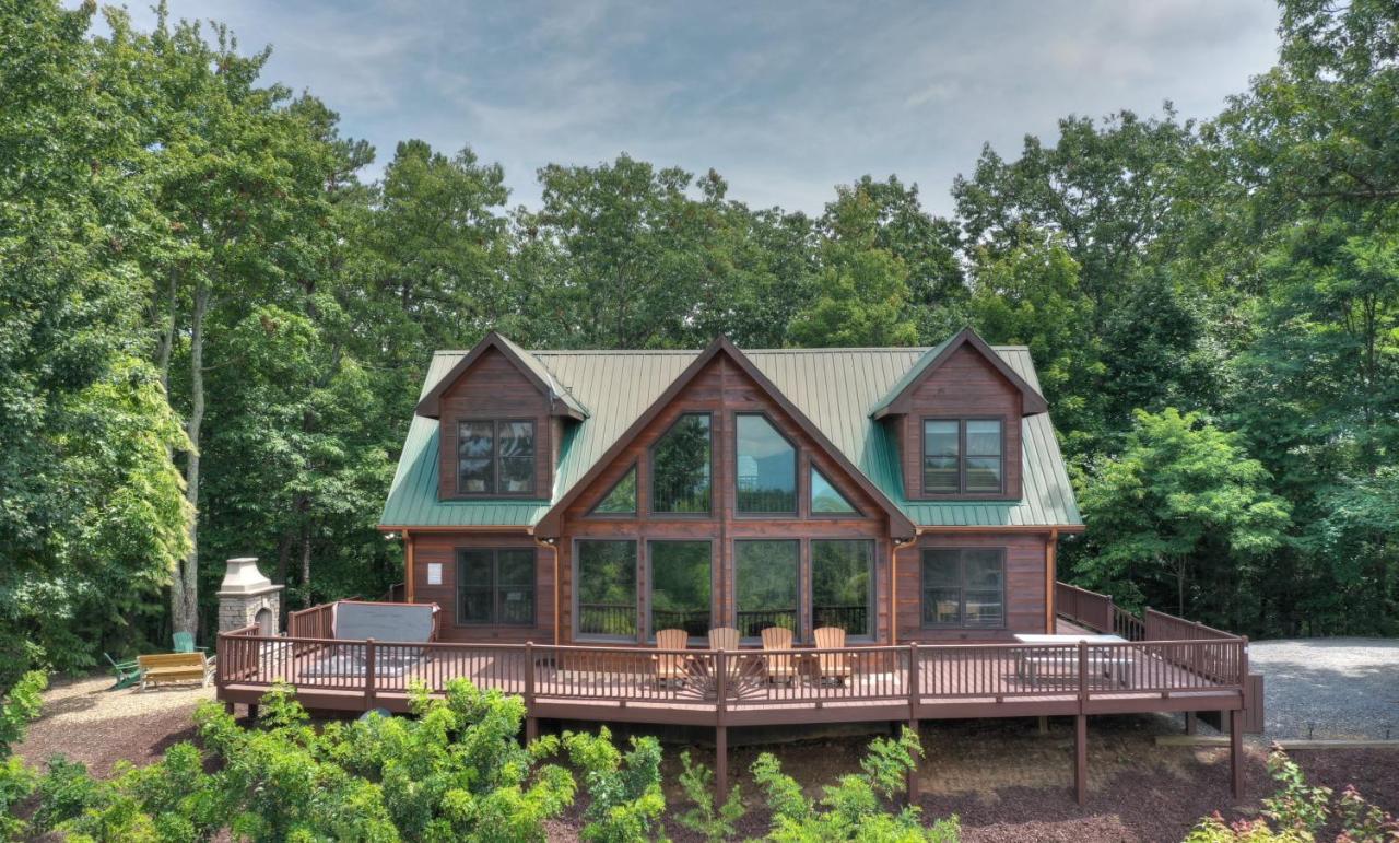 Champagne Chalet - Cuddleup Villa Morganton Exterior foto