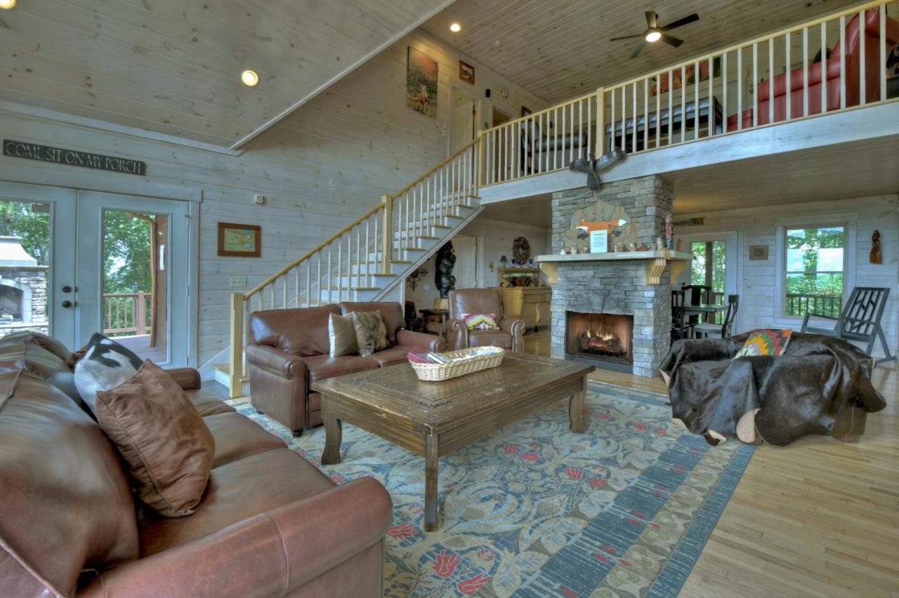 Champagne Chalet - Cuddleup Villa Morganton Exterior foto