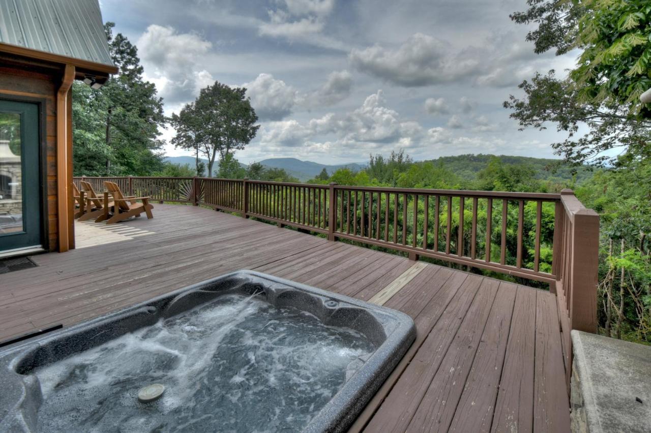 Champagne Chalet - Cuddleup Villa Morganton Exterior foto