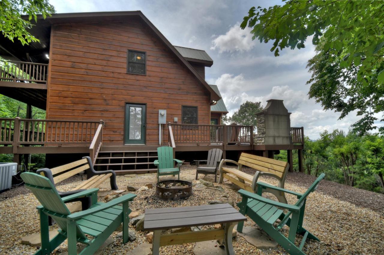 Champagne Chalet - Cuddleup Villa Morganton Exterior foto