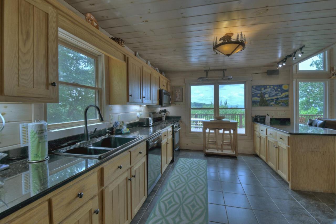 Champagne Chalet - Cuddleup Villa Morganton Exterior foto
