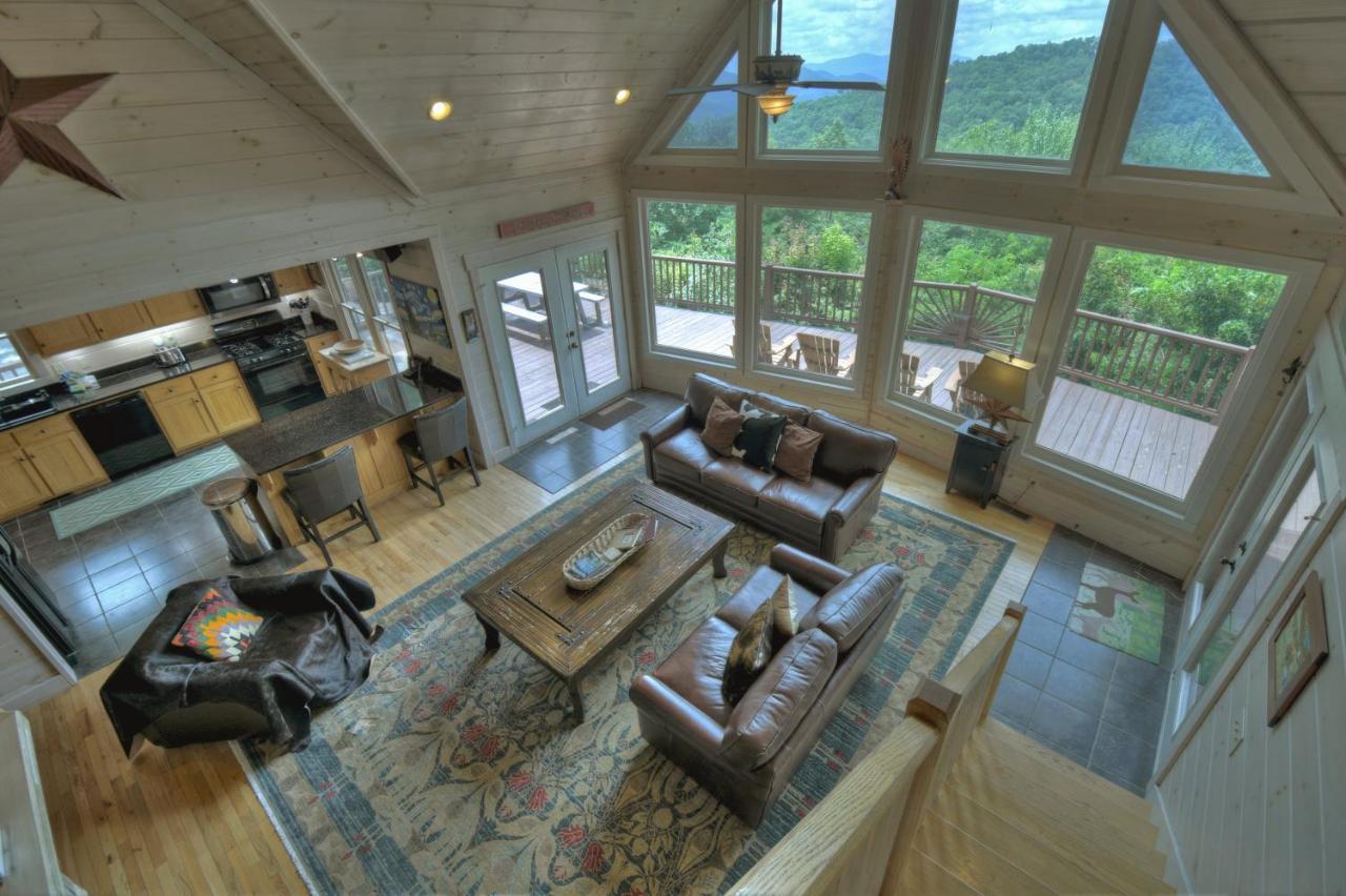 Champagne Chalet - Cuddleup Villa Morganton Exterior foto